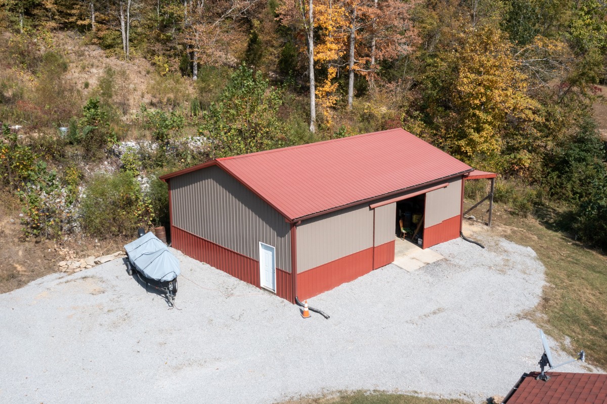 1840 Garrison Branch Road Cottontown, TN 37048 - Photo 30 of 41 Arial view of the workshop