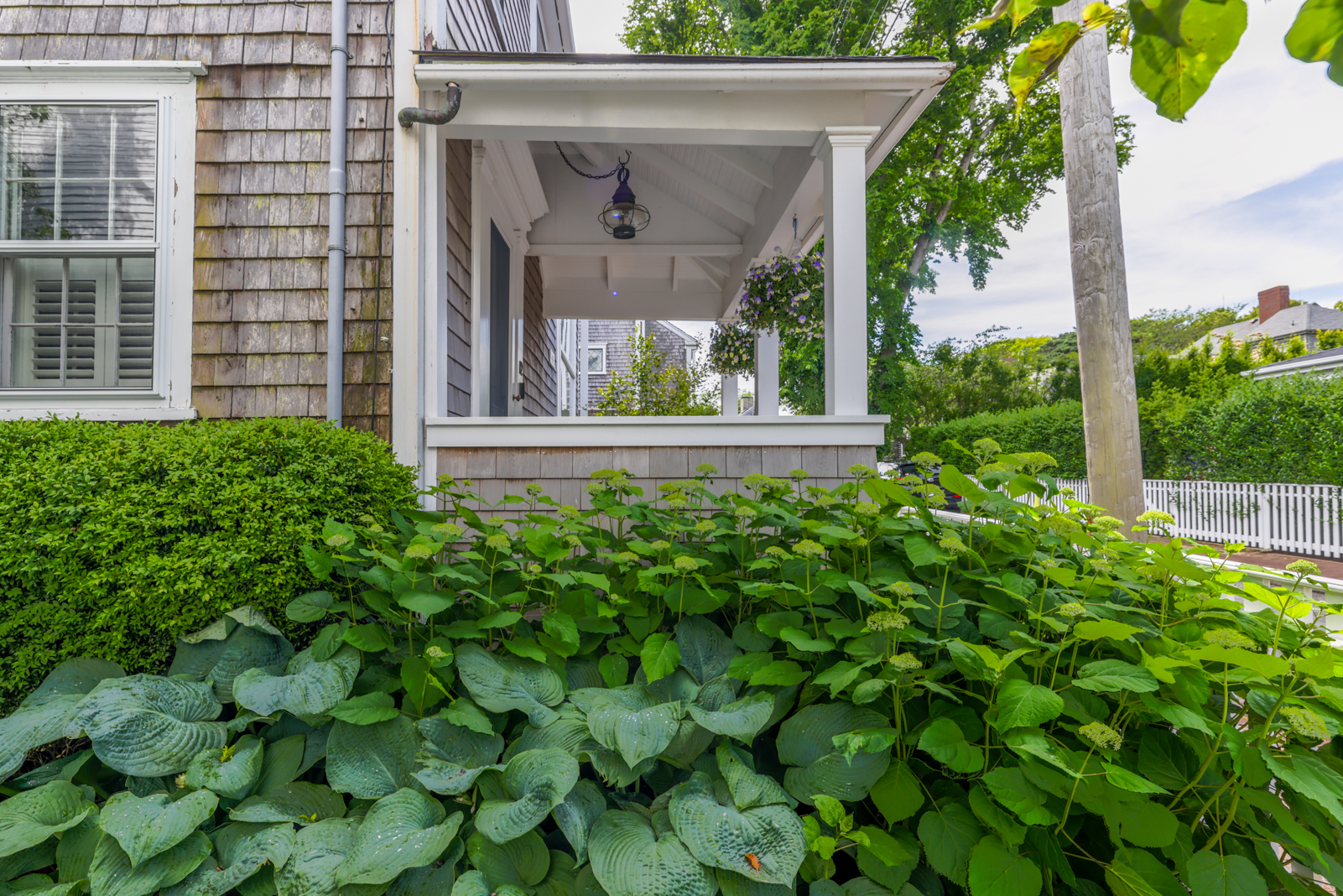 12 Hussey Street Nantucket, MA 02554 - Photo 43 of 47 a view of a house with a tree