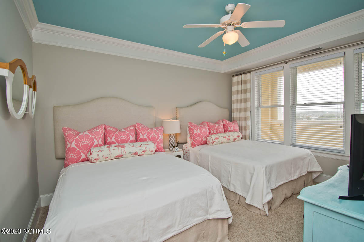 1435 Salter Path Road, Unit D2 Indian Beach, NC 28512 - Photo 29 of 53 Your guests will also have peeks of Bogue Sound from their beautifully decorated private space.