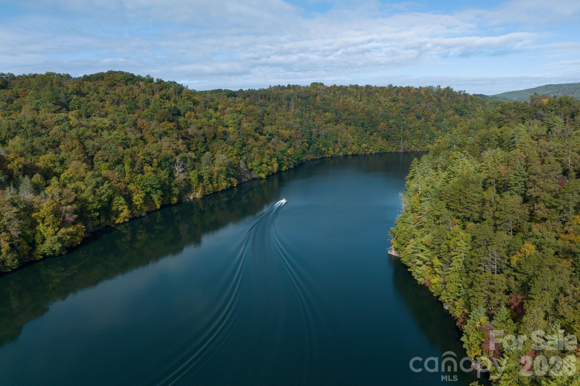 2108 River Hill Road Murphy, NC 28906 - Photo 15 of 31 a view of a lake with a mountain in the background