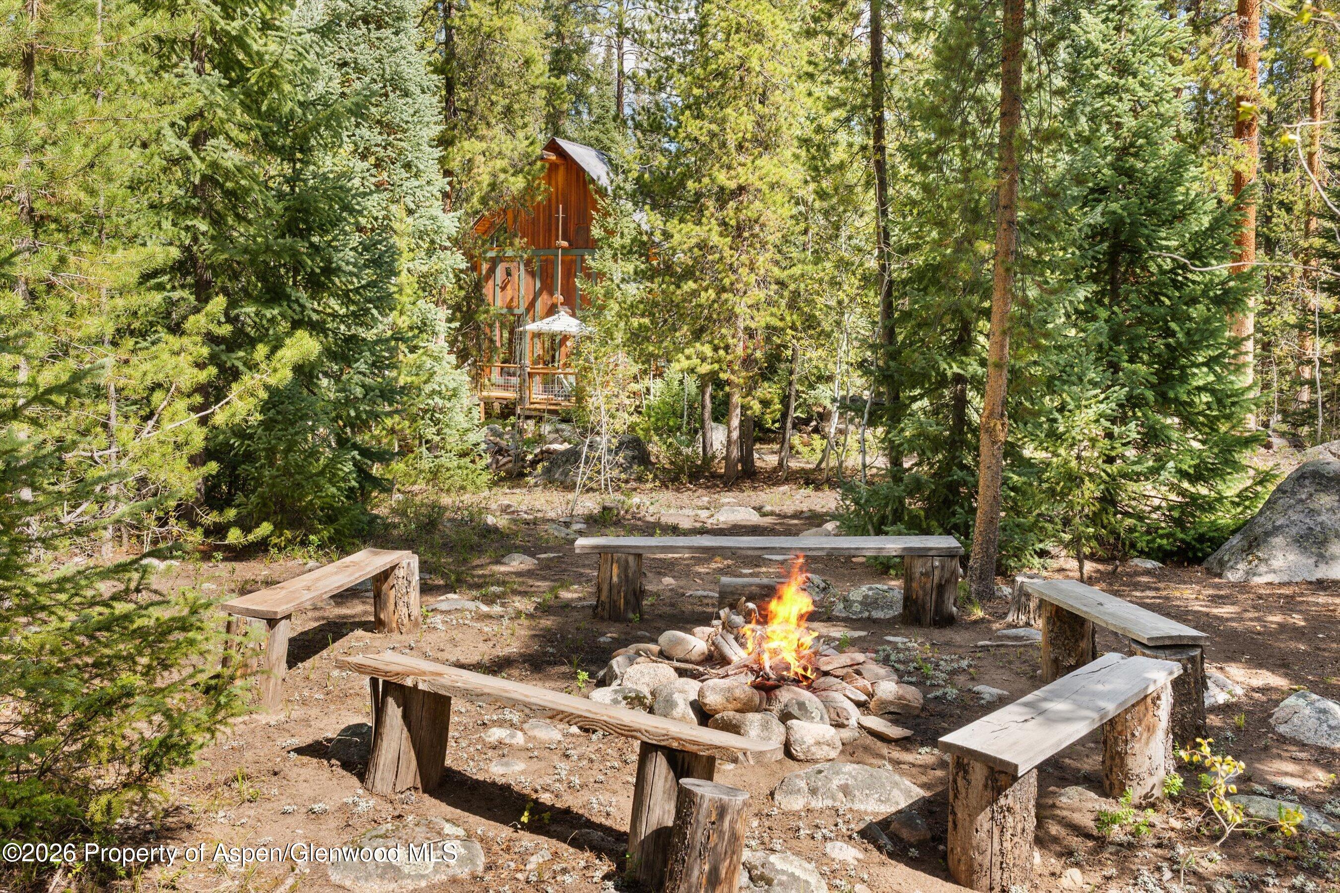 26608 Frying Pan Road Meredith, CO 81642 - Photo 49 of 49 a view of a backyard with sitting area