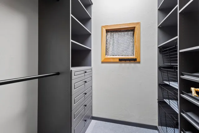 a view of balcony with furniture