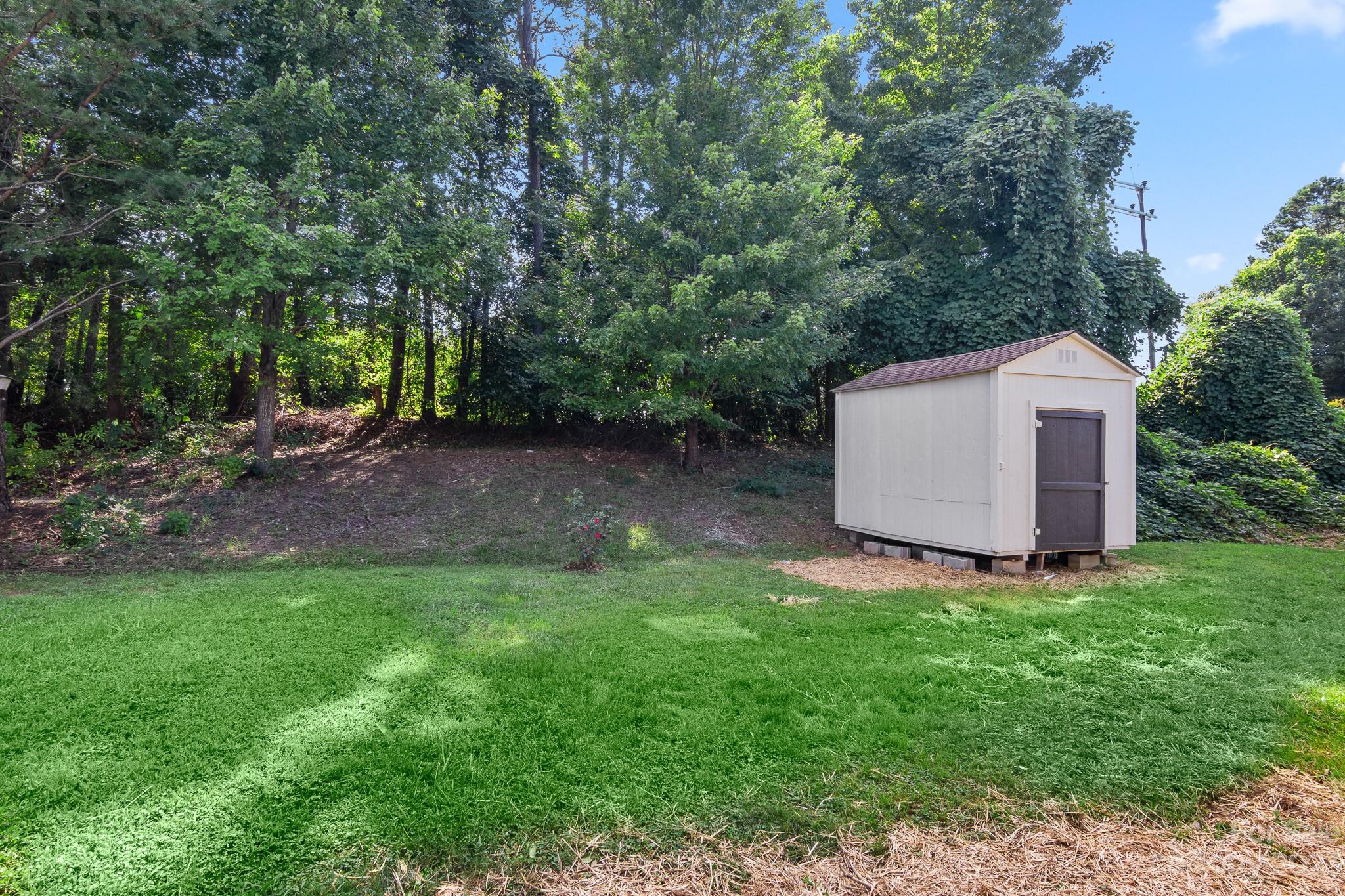 845 Raindrops Road Gastonia, NC 28054 - Photo 40 of 40 a backyard of a house with lots of green space