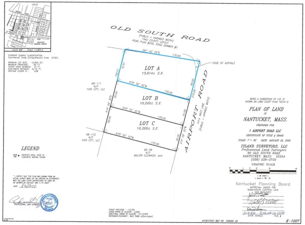 $2,295,000 | 1 Airport Road, Unit LOT A, Nantucket, MA 02554