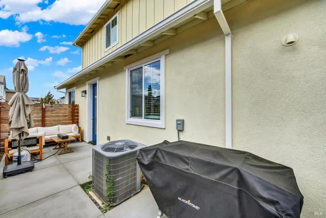 a view of a swimming pool with a lake view