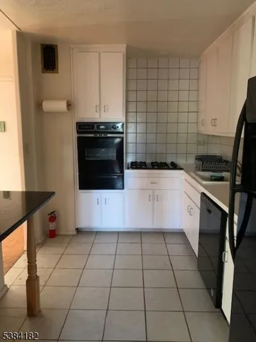 a kitchen with a sink a stove and cabinets