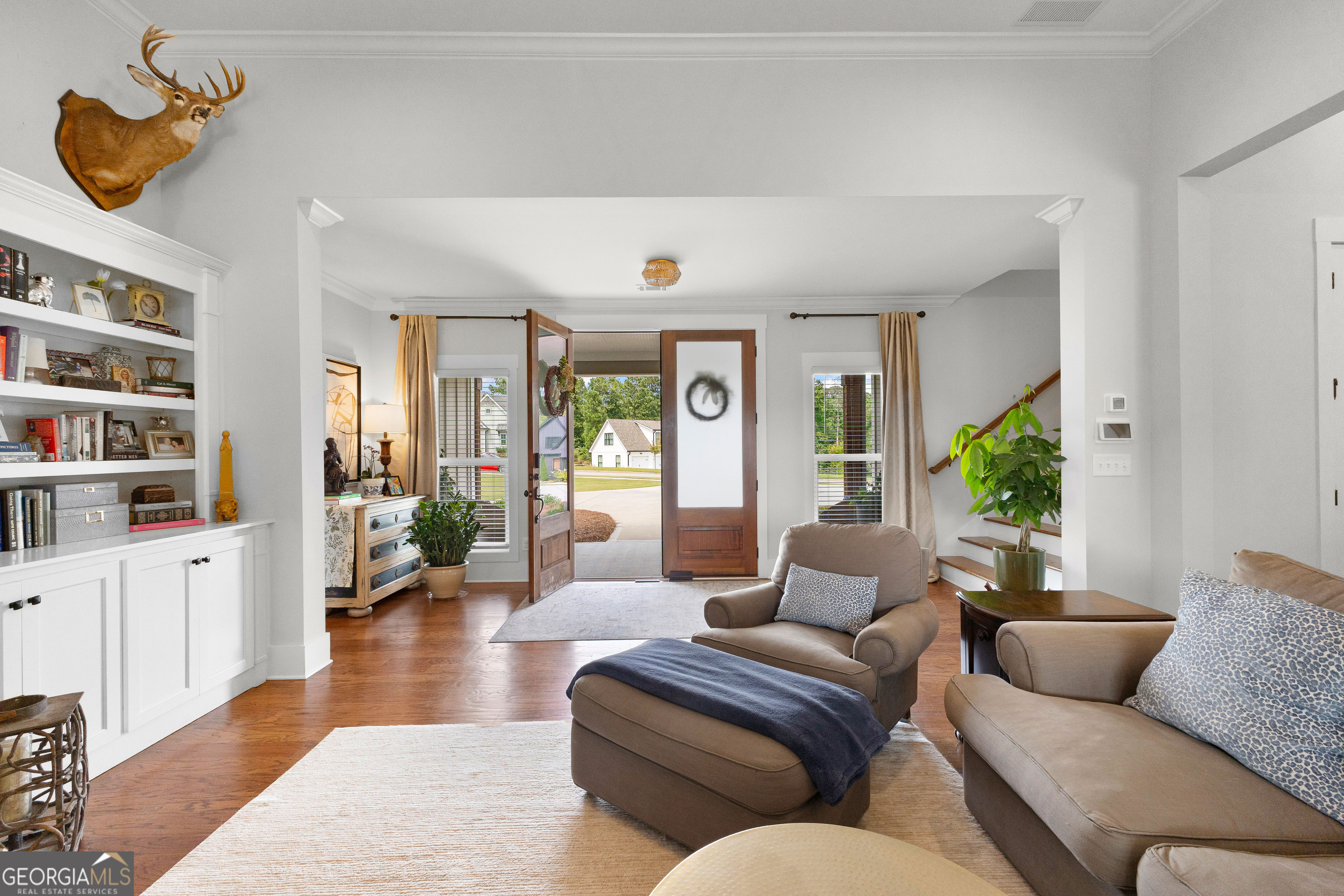 21 Waterview Circle Newnan, GA 30263 - Photo 11 of 75 a living room with furniture and a large window
