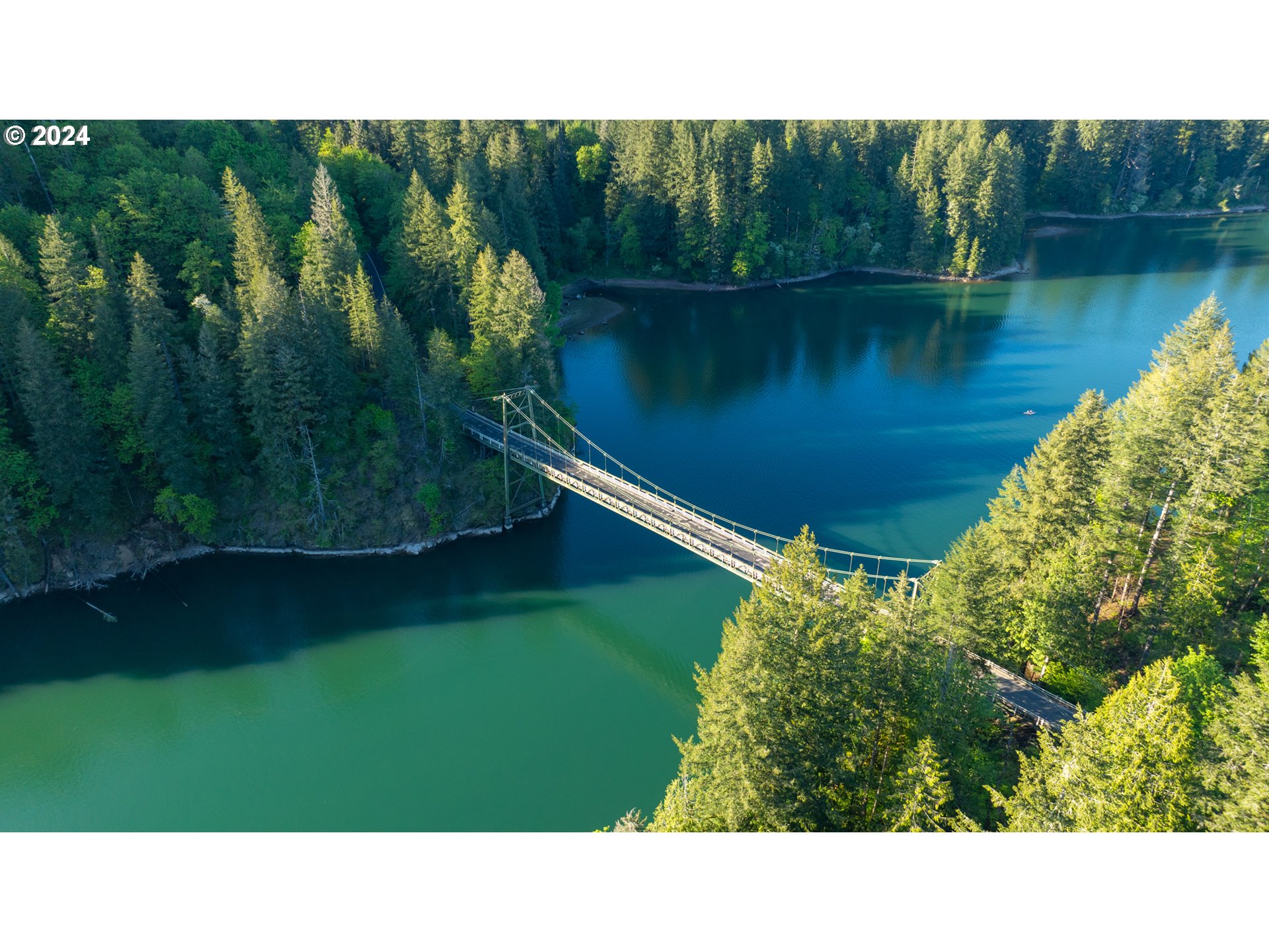 14644 Lewis River Road Ariel, WA 98603 - Photo 22 of 28 a black and white photo of a lake