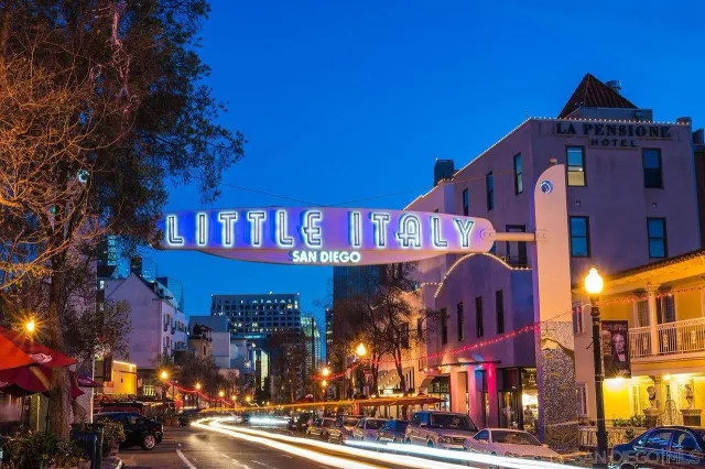 a view of a swimming pool with a house