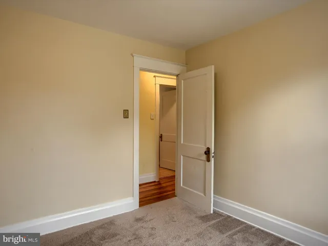 a view of empty room