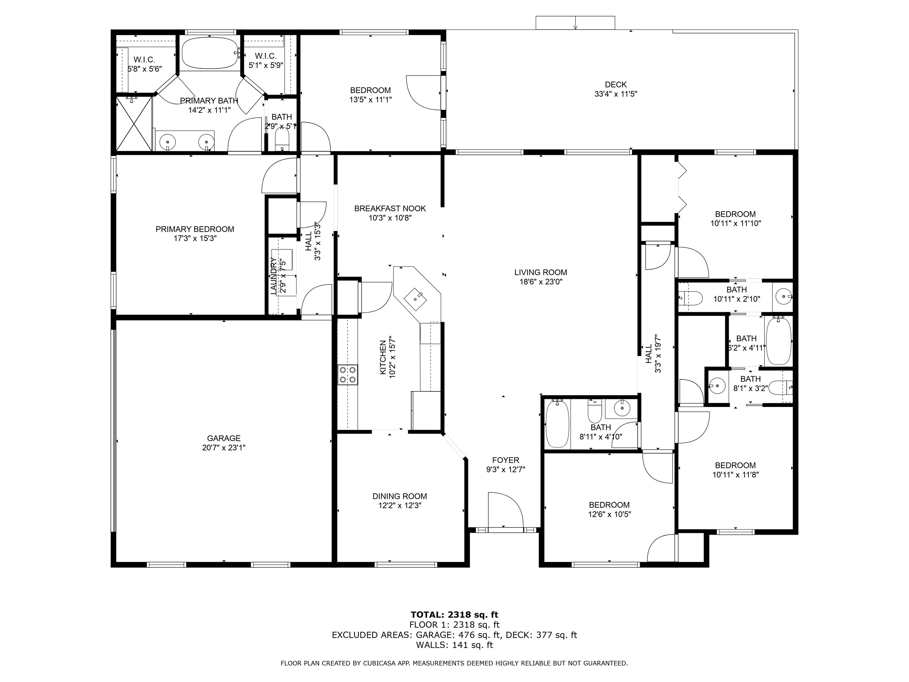 4606 Osprey Drive Orange Beach, AL 36561 - Photo 44 of 44 View of house floor plan