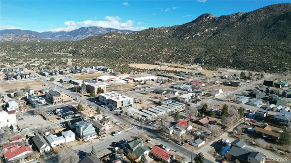 view of city and mountain