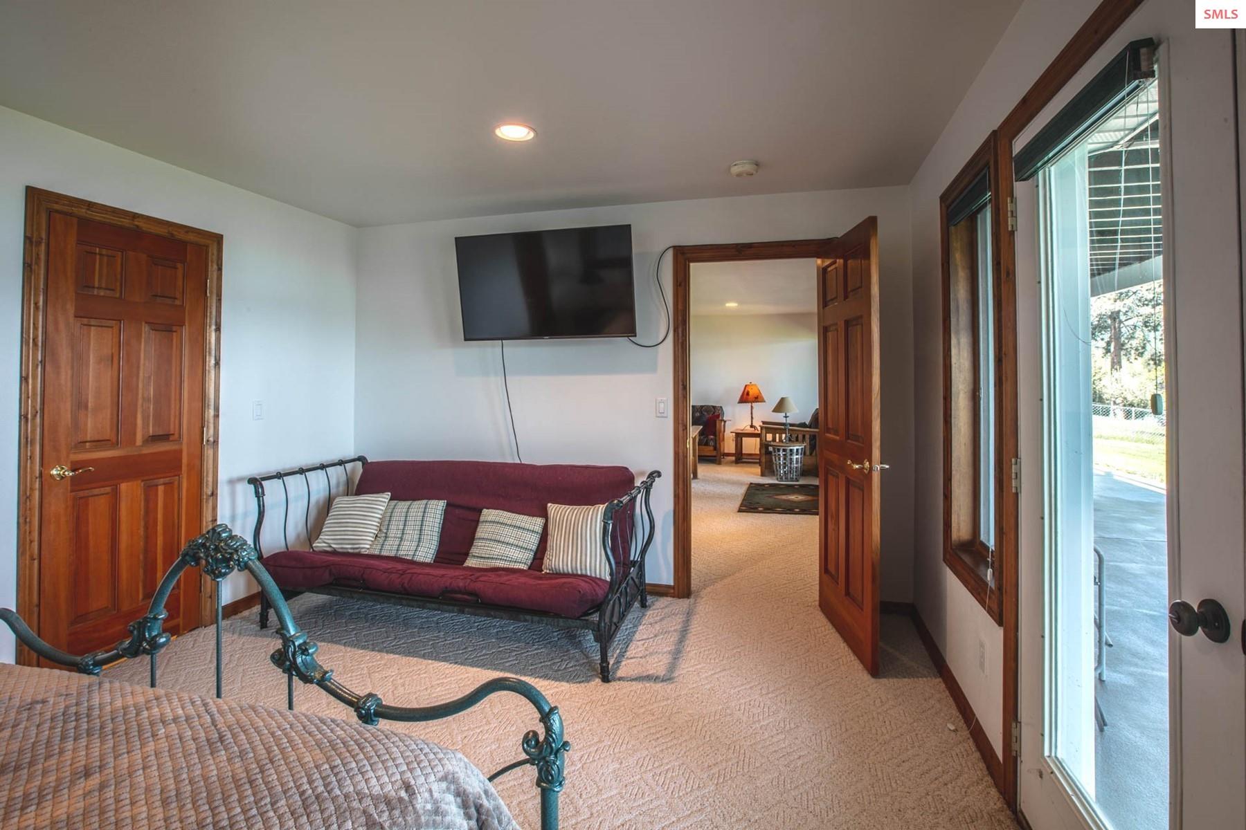 433 Campbell Point Road Laclede, ID 83841 - Photo 48 of 70 Spacious room open to living area and outside area with Jack/Jill bathroom attached