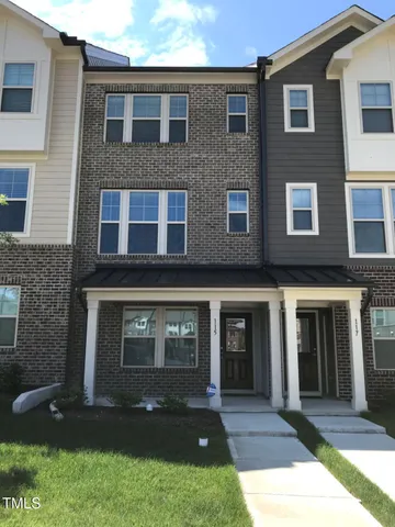 a view of a house with a balcony