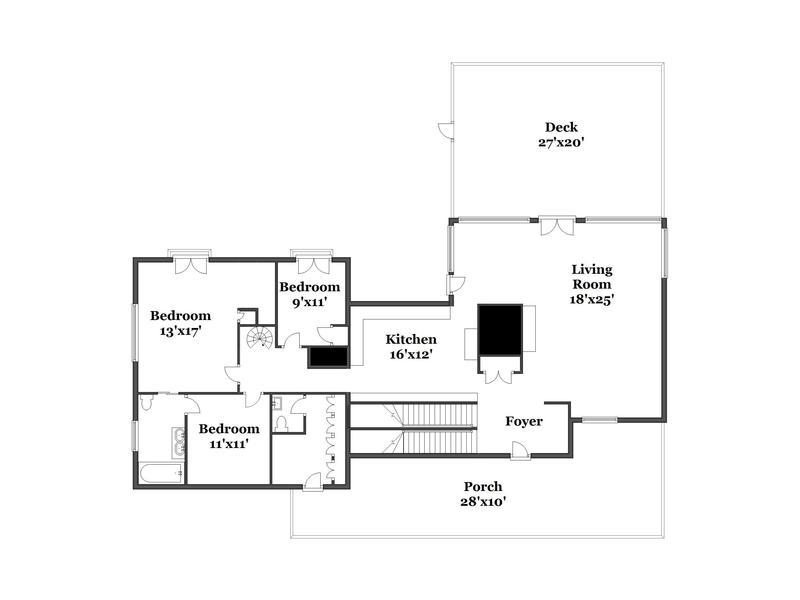 14 Outer Road South Norwalk, CT 06854 - Photo 37 of 38 a picture of a floor plan