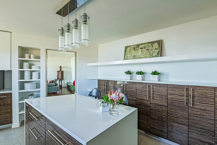 14 Outer Road South Norwalk, CT 06854 - Photo 9 of 38 a view of kitchen island with furniture and wooden floor