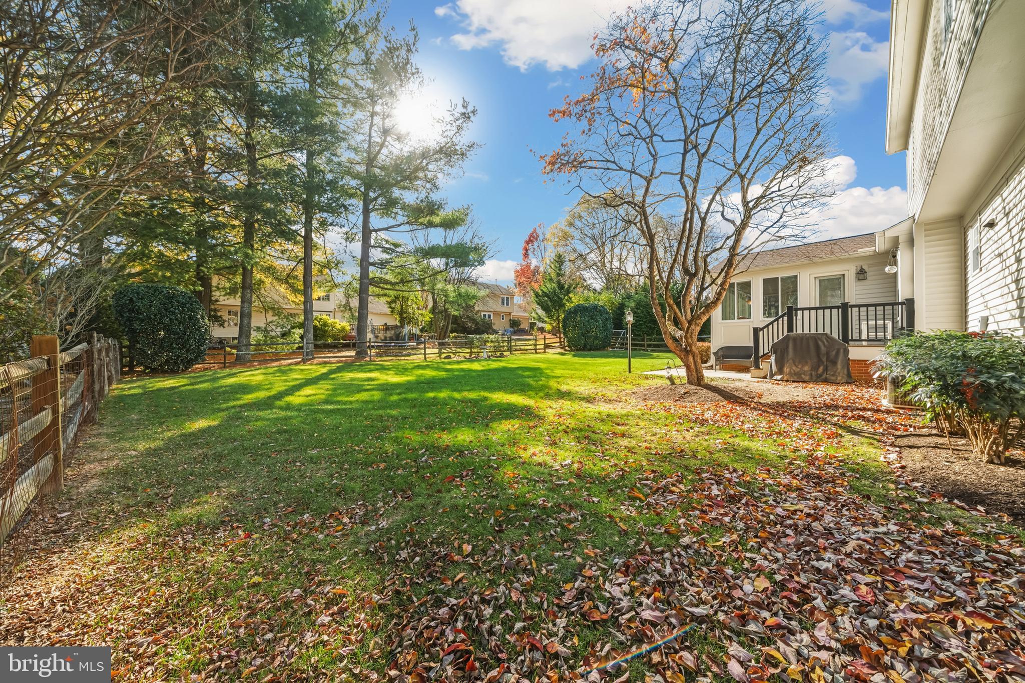 20 Allenhurst Court Gaithersburg, MD 20878 - Photo 13 of 57 a view of a backyard with green space