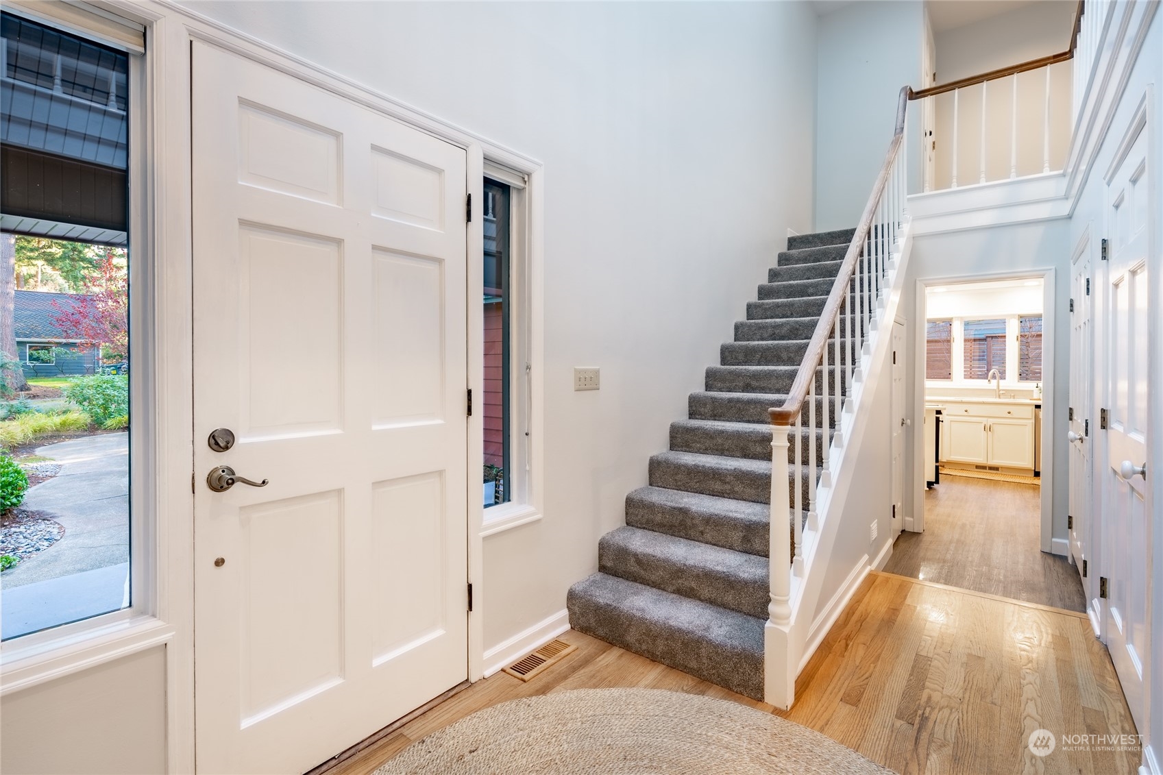 624 Clark Road Bellingham, WA 98225 - Photo 24 of 40 a view of a hallway with front door