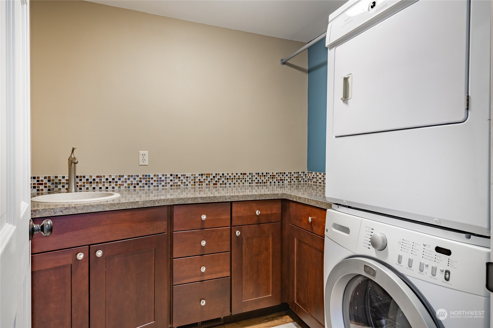 624 Clark Road Bellingham, WA 98225 - Photo 33 of 40 a view of a storage & utility room with washer and dryer
