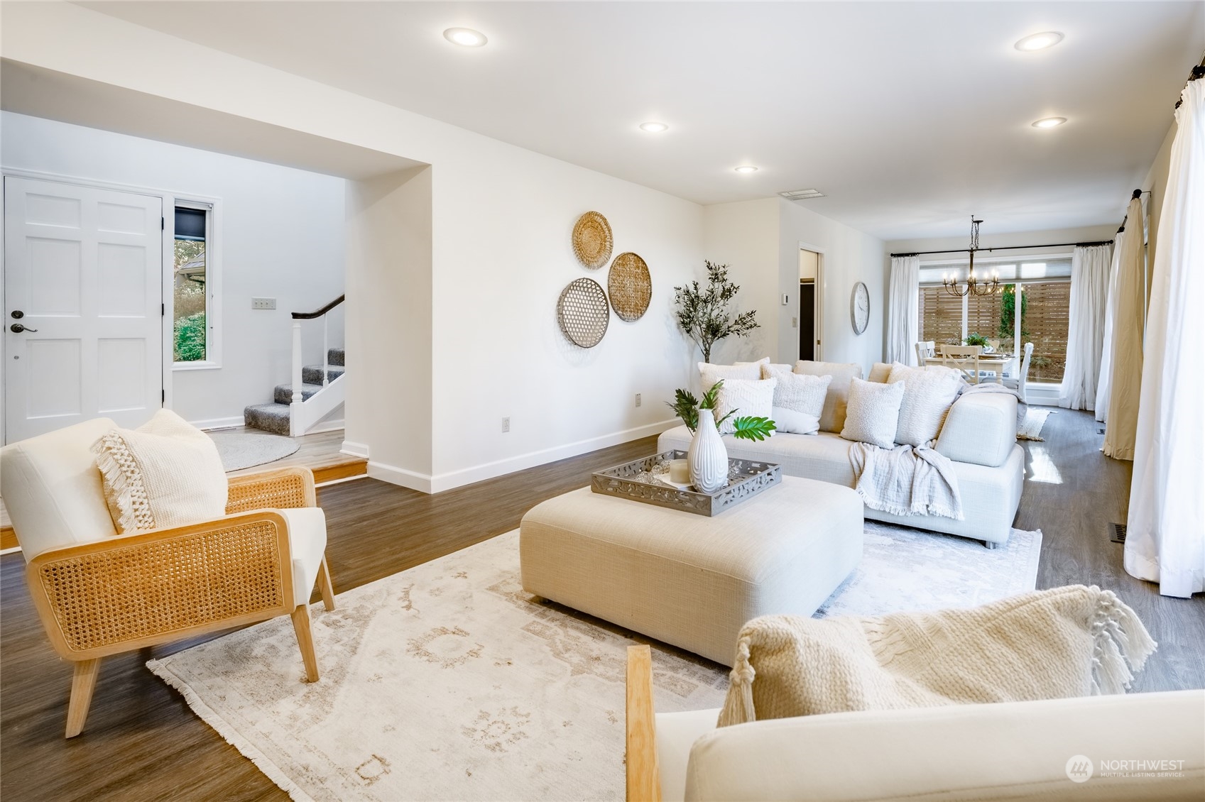 624 Clark Road Bellingham, WA 98225 - Photo 6 of 40 a living room with furniture and wooden floor