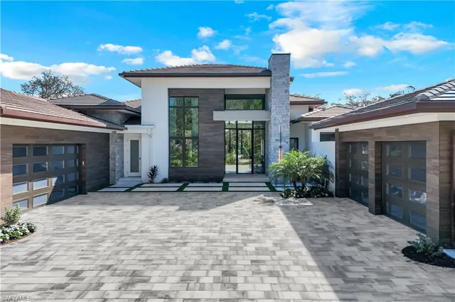 a view of a house with patio