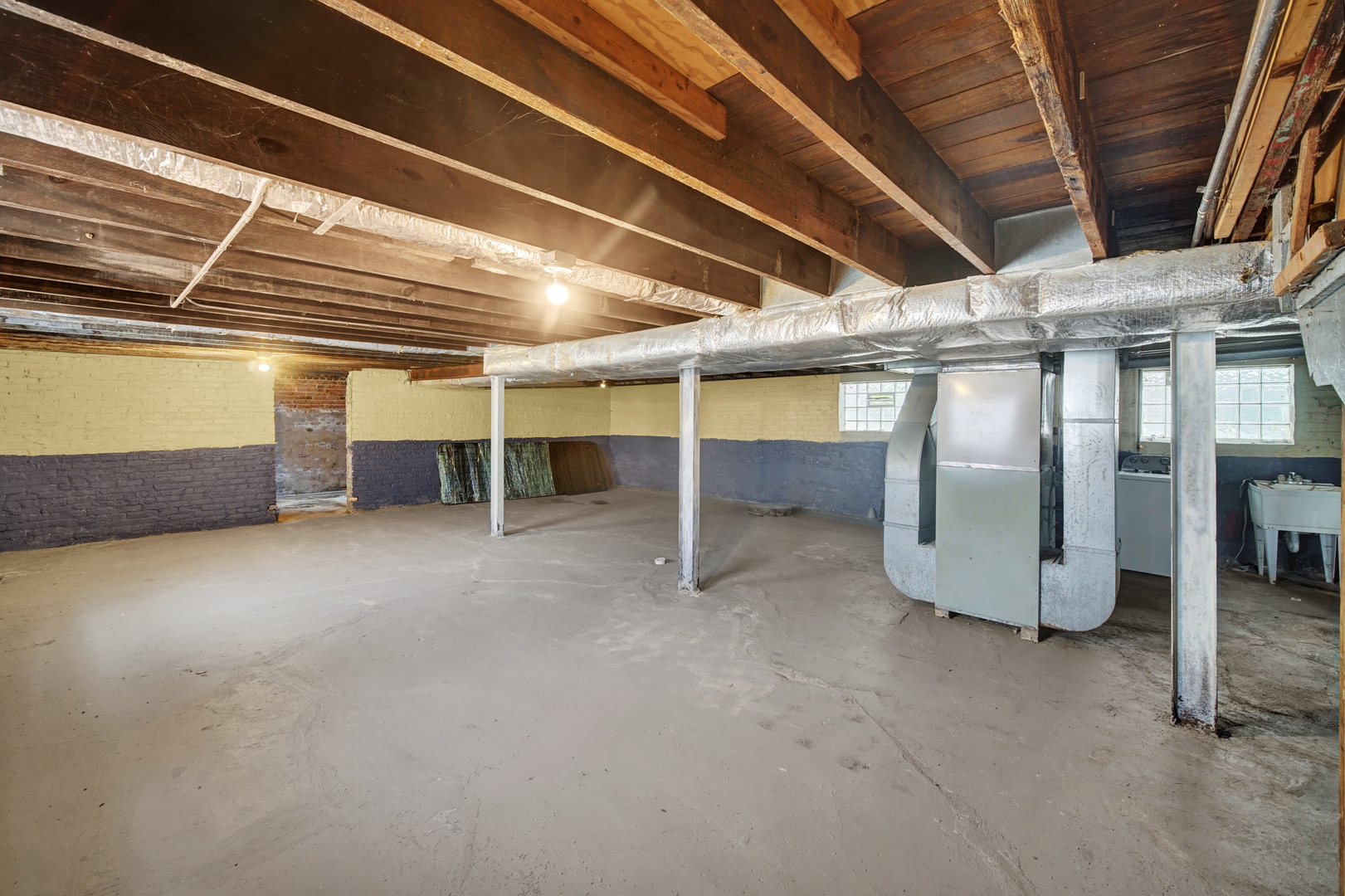 1 East 114th Street Chicago, IL 60628 - Photo 20 of 25 a view of a room with wooden ceiling