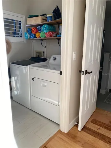 a room with storage and utility