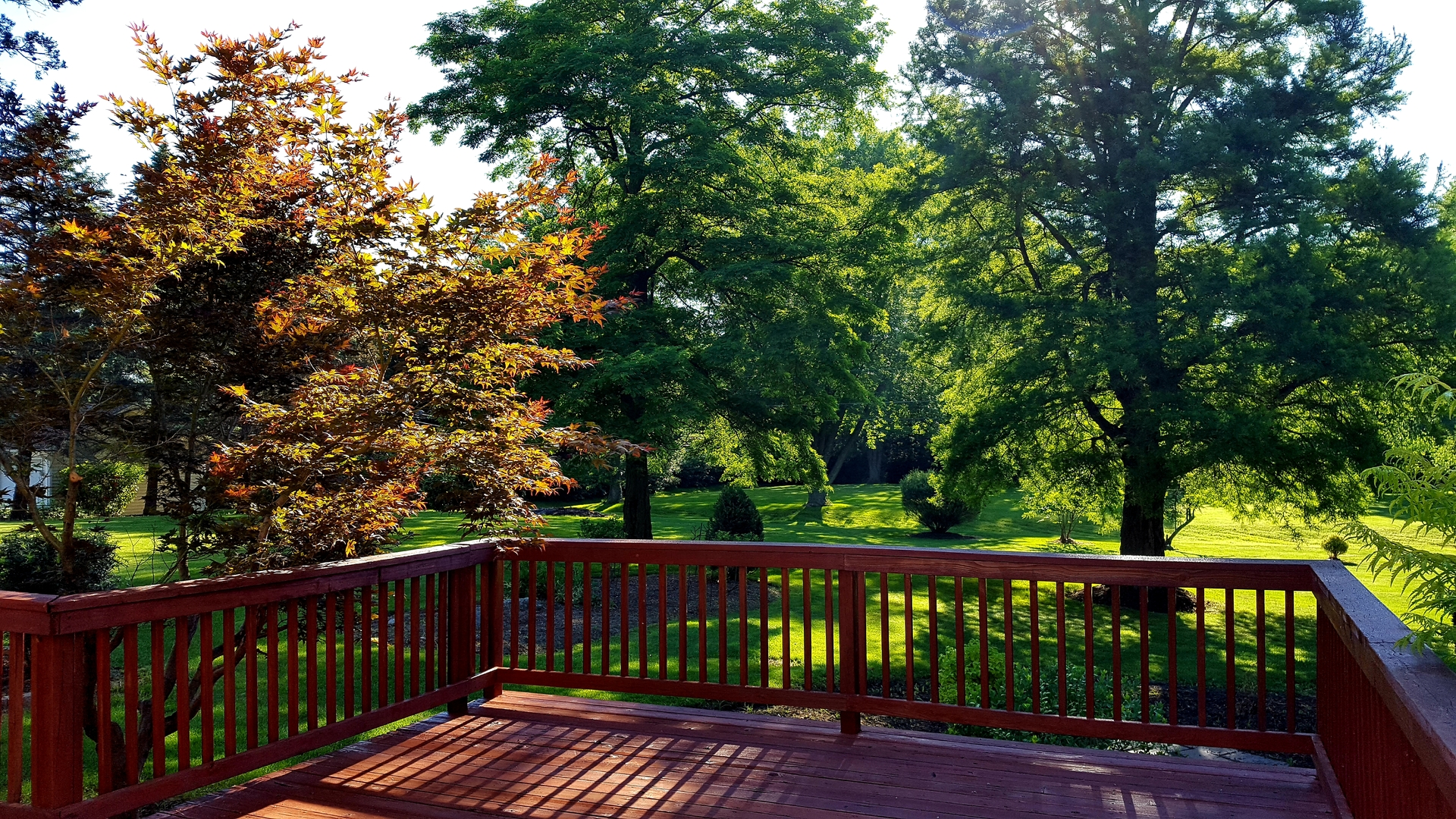 5 Oakwood Road Indian Creek, IL 60061 - Photo 14 of 18 a view of deck with wooden floor and fence