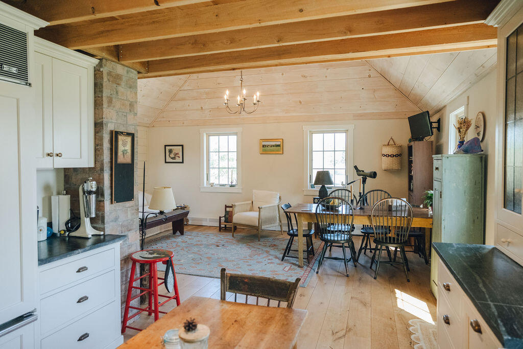 128 Crowley Island Road Gouldsboro, ME 04624 - Photo 15 of 38 Dining & Living from Kitchen