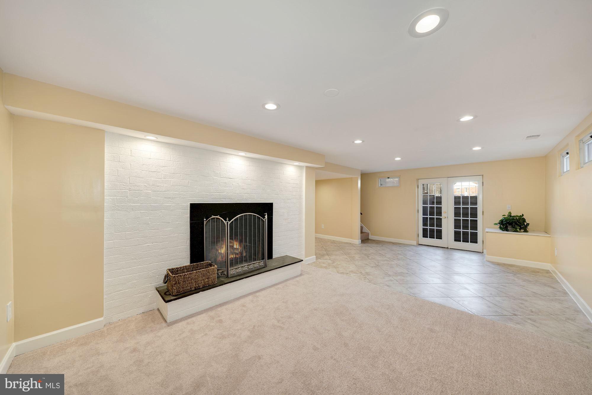 19300 Olney Mill Road Olney, MD 20832 - Photo 21 of 35 Basement/fireplace