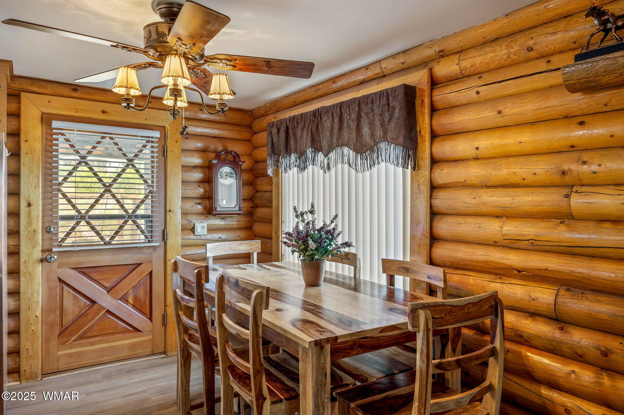 1850 Ansell Road Heber, AZ 85928 - Photo 10 of 34 a view of a dining room with furniture and window
