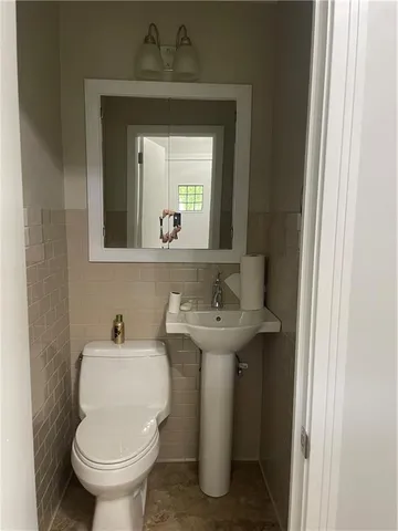 a view of a small space