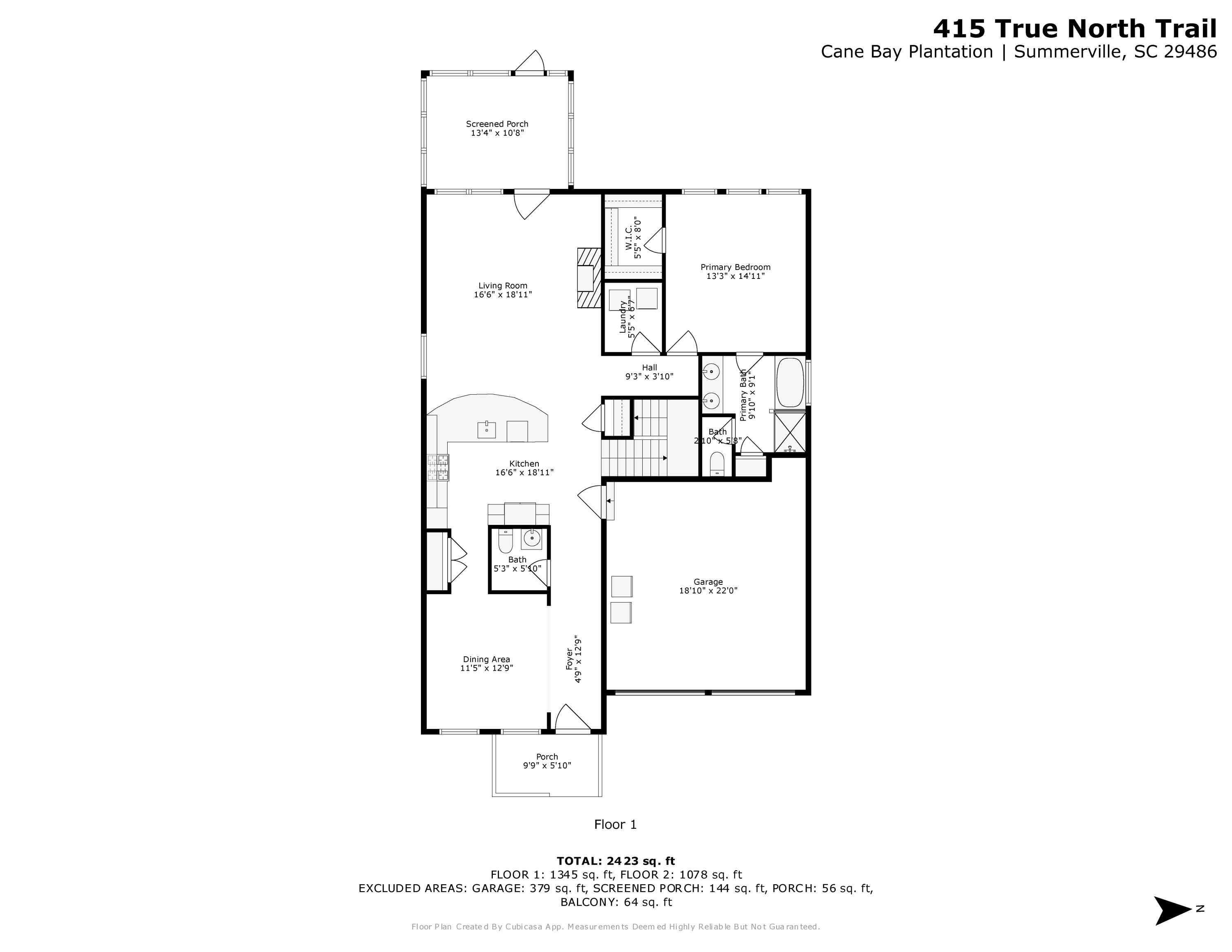415 True N Trail Summerville, SC 29486 - Photo 60 of 62 floorplan_1