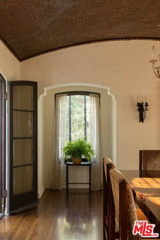 a outdoor space with furniture