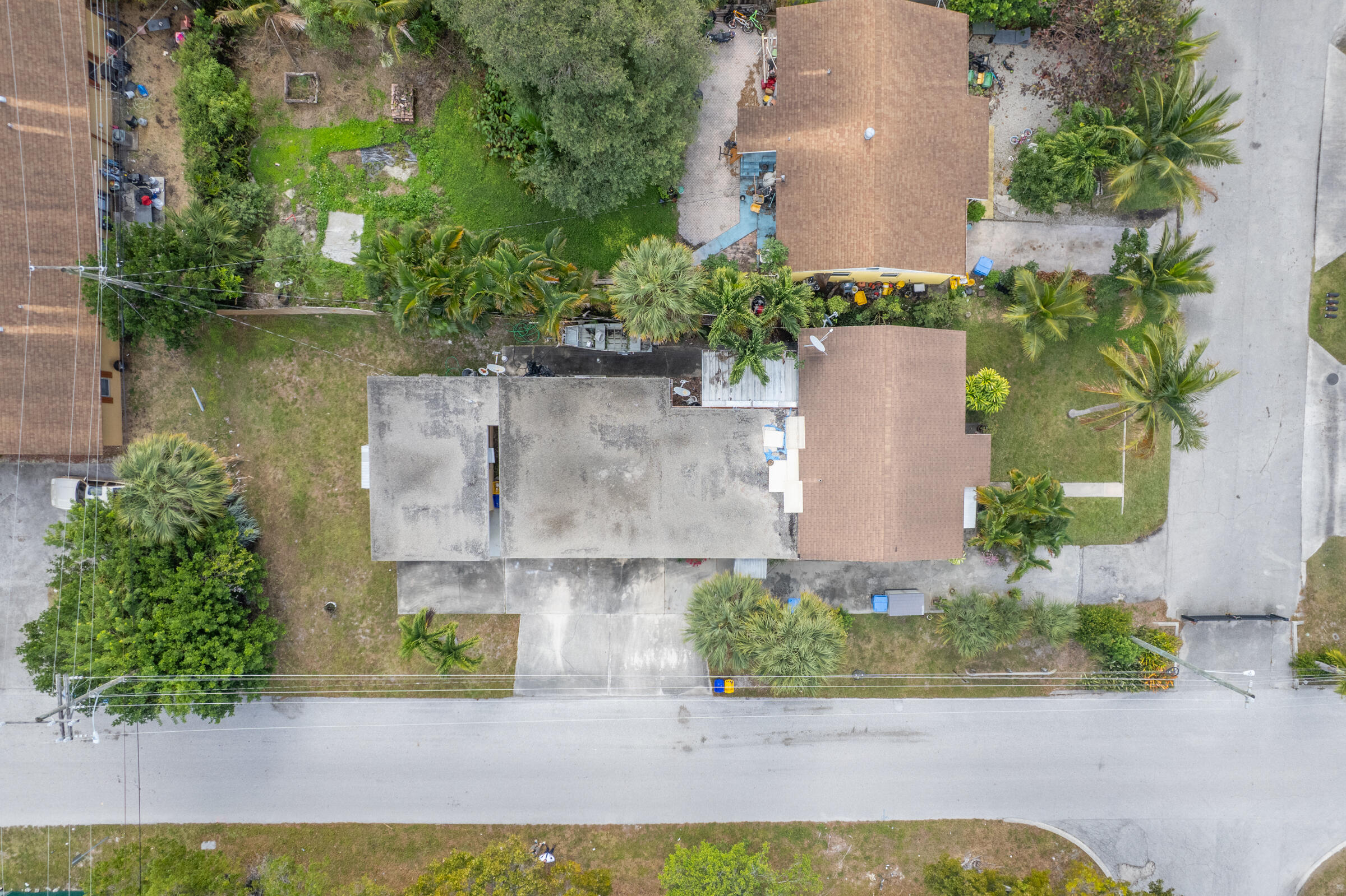 730 North 5th Street Lantana, FL 33462 - Photo 39 of 39 an aerial view of a house with a yard and a garden