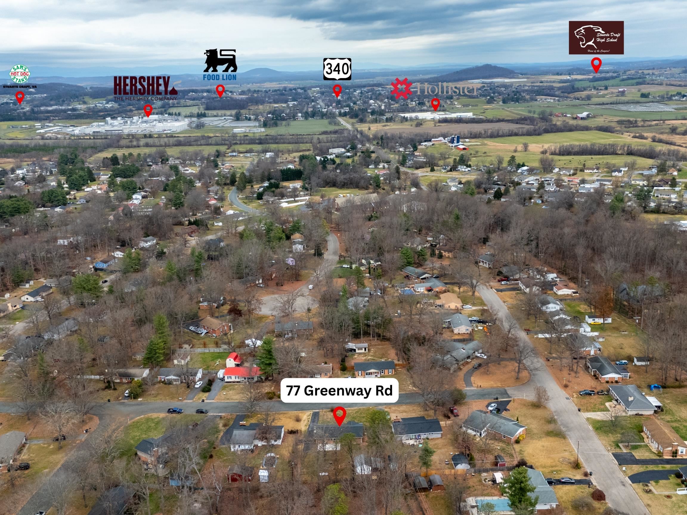 77 Greenway Road Stuarts Draft, VA 24477 - Photo 57 of 57 a view of open kitchen