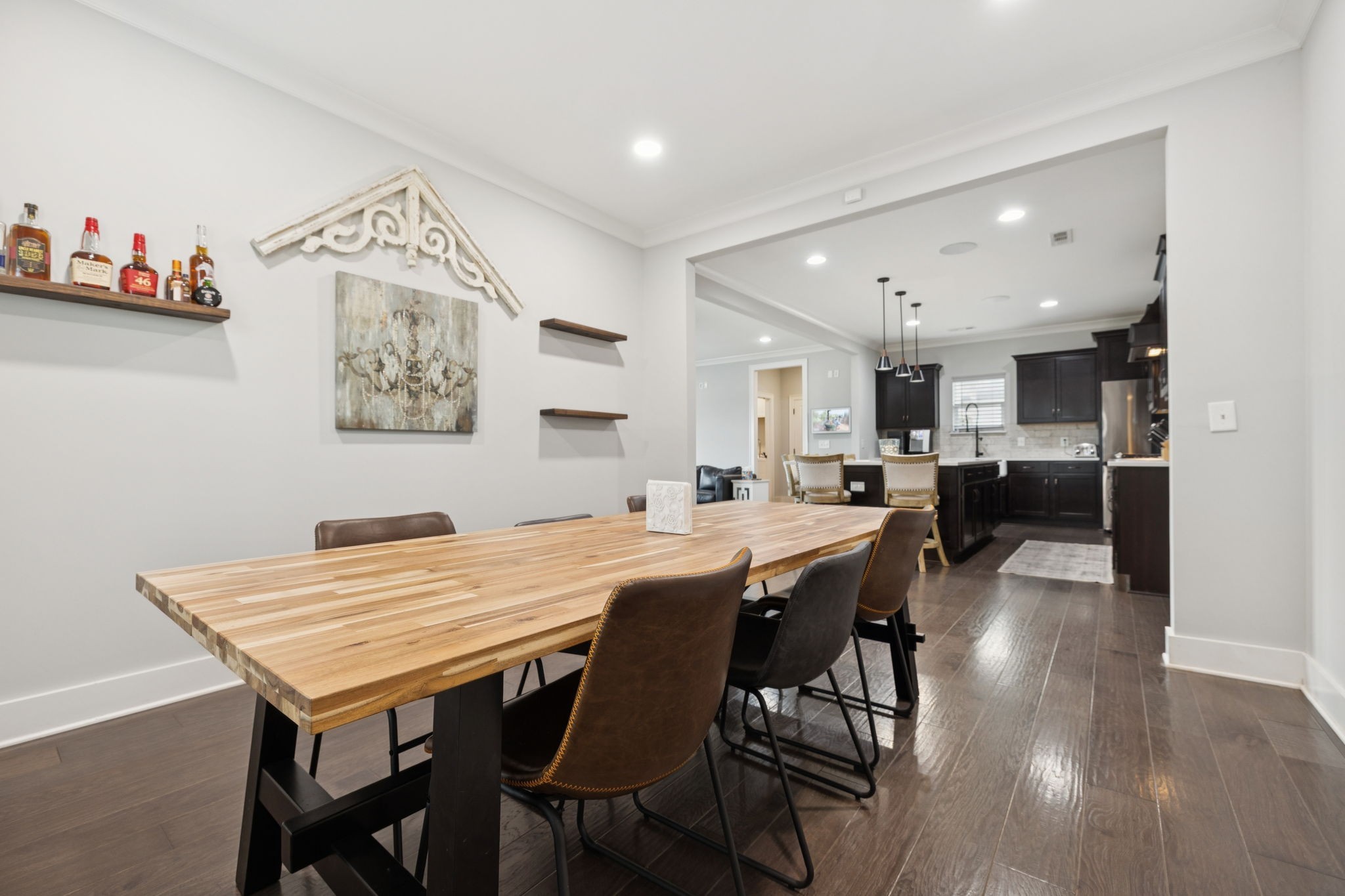 247 Croft Way Mount Juliet, TN 37122 - Photo 12 of 66 a view of a dining area with furniture and wooden floor
