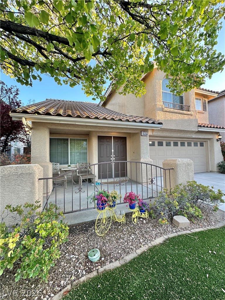 10263 Splendor Ridge Avenue Las Vegas, NV 89135 - Photo 18 of 55 FRONT ELEVATION
