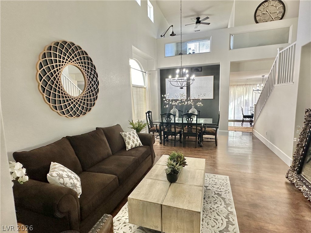 10263 Splendor Ridge Avenue Las Vegas, NV 89135 - Photo 22 of 55 FORMAL LIVING AND DINING ROOM.