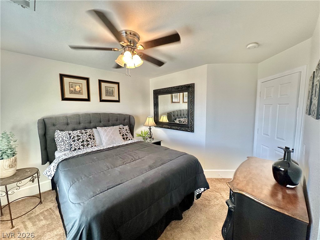 10263 Splendor Ridge Avenue Las Vegas, NV 89135 - Photo 38 of 55 SECONDARY BEDROOM HAS FAN TOO.