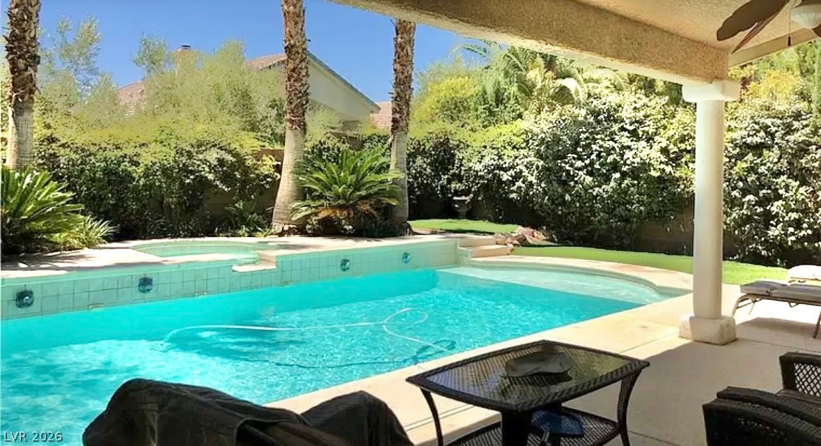 10263 Splendor Ridge Avenue Las Vegas, NV 89135 - Photo 51 of 55 Sparkling Pool and Spa!