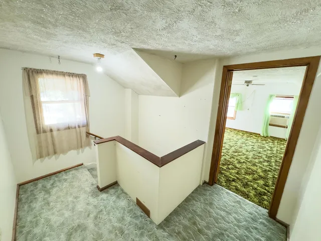 a view of front door