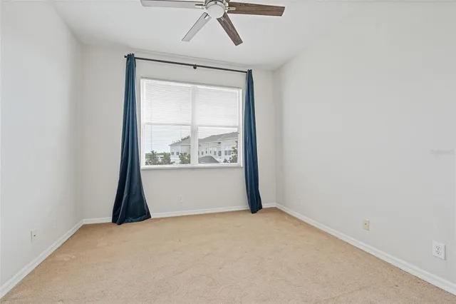a bathroom with a sink vanity and a mirror