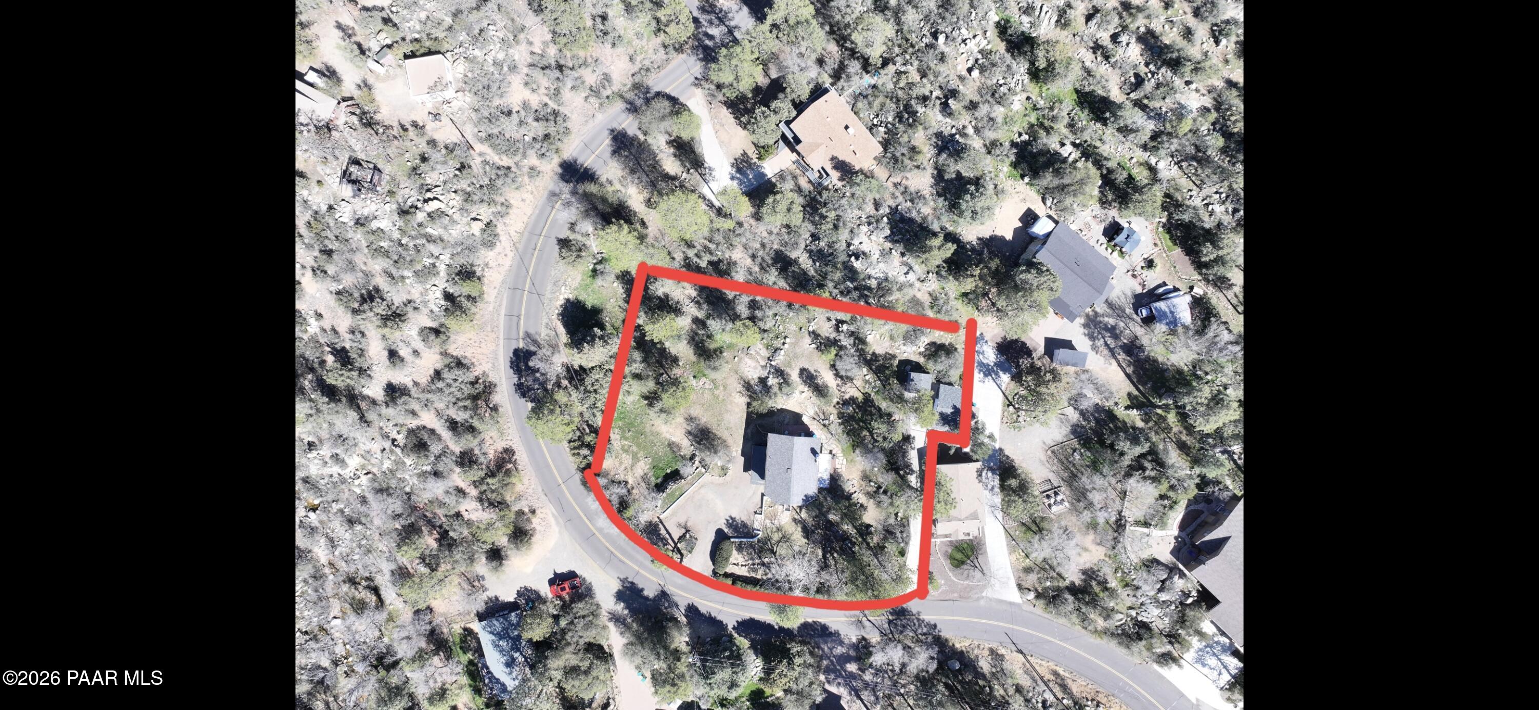 1963 Idylwild Road Prescott, AZ 86305 - Photo 51 of 54 Approximate Property Line