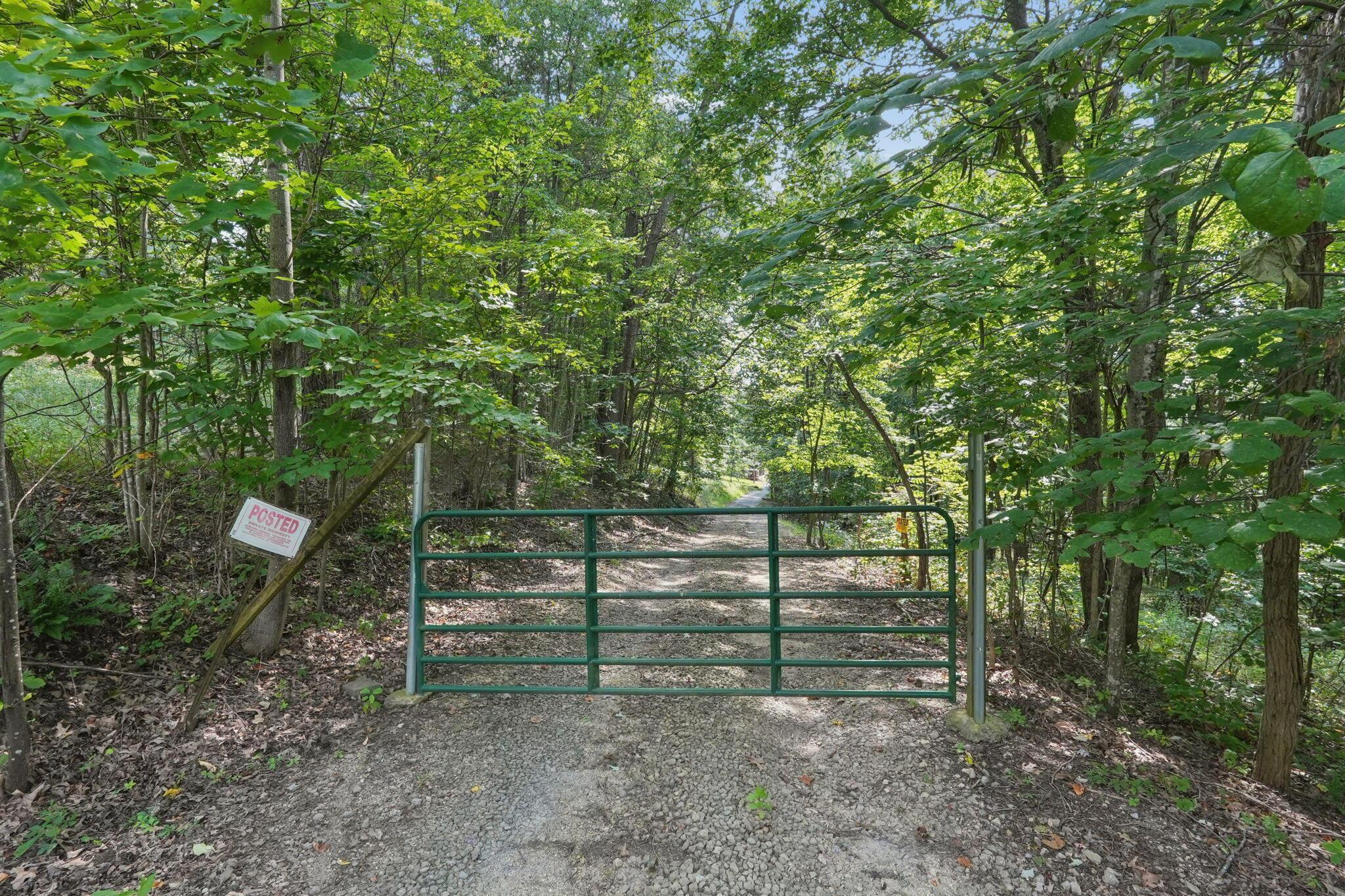 1113 Wickline Road Beaver, OH 45613 - Photo 5 of 58 ENTRY GATE NEAR ROAD