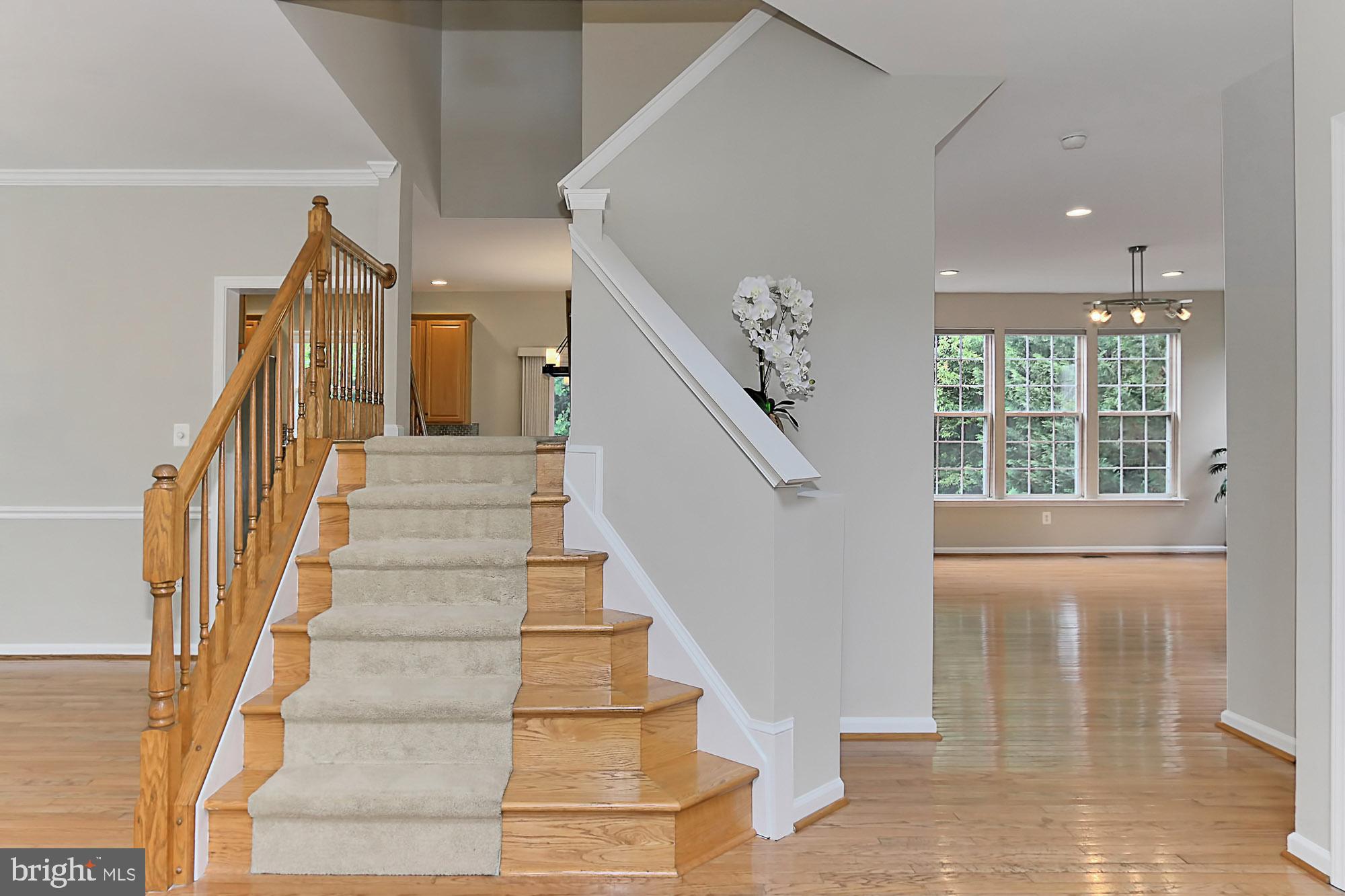 8428 Ambrose Court Springfield, VA 22153 - Photo 21 of 44 Stairs to Upper Level