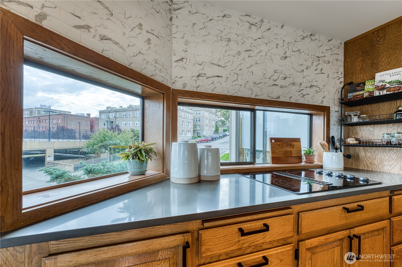 507 North 3rd Street, Unit 101 Tacoma, WA 98403 - Photo 15 of 33 a kitchen with sink and large window