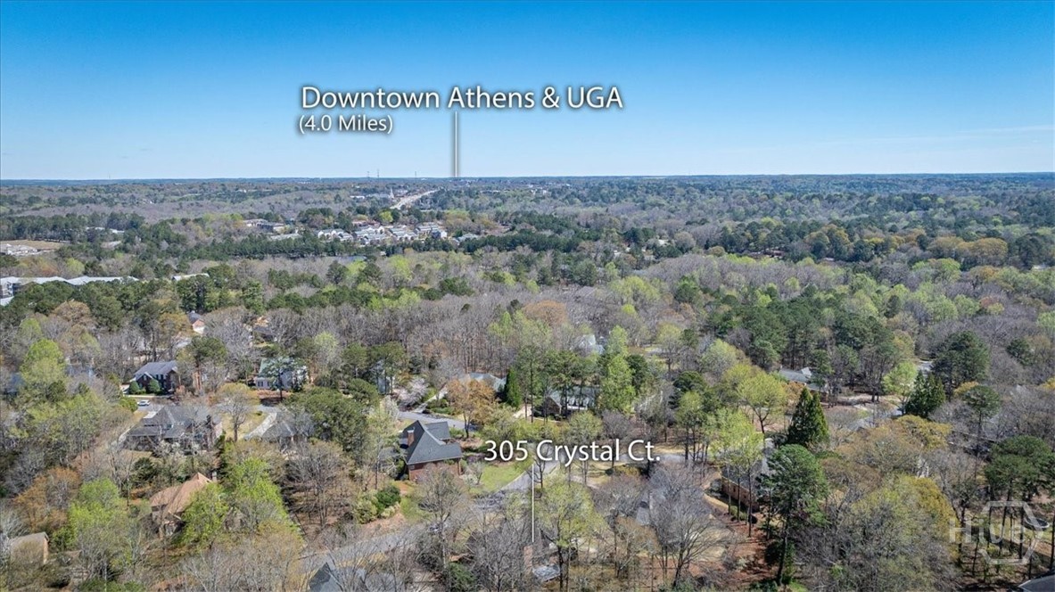 305 Crystal Court Athens, GA 30606 - Photo 18 of 51 Mileage to Downtown Athens