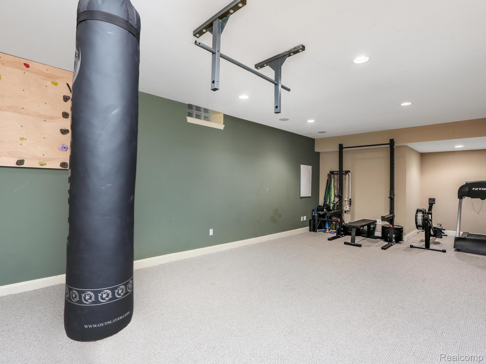 624 Ruffner Avenue Birmingham, MI 48009 - Photo 29 of 37 Finished lower level rec room