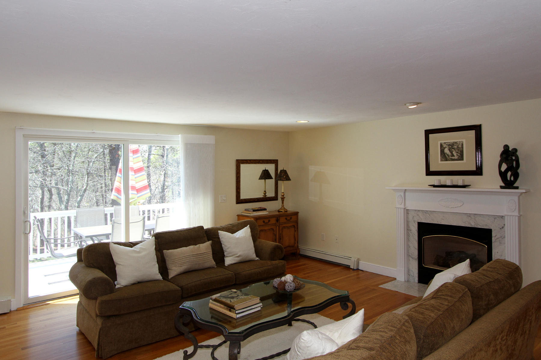 103 Pell's Fishing Road Brewster, MA 02631 - Photo 6 of 34 living room with gas fp
